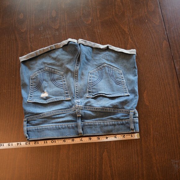 Hollister Women's Distressed Jean Shorts Size w24 - Picture 4 of 6
